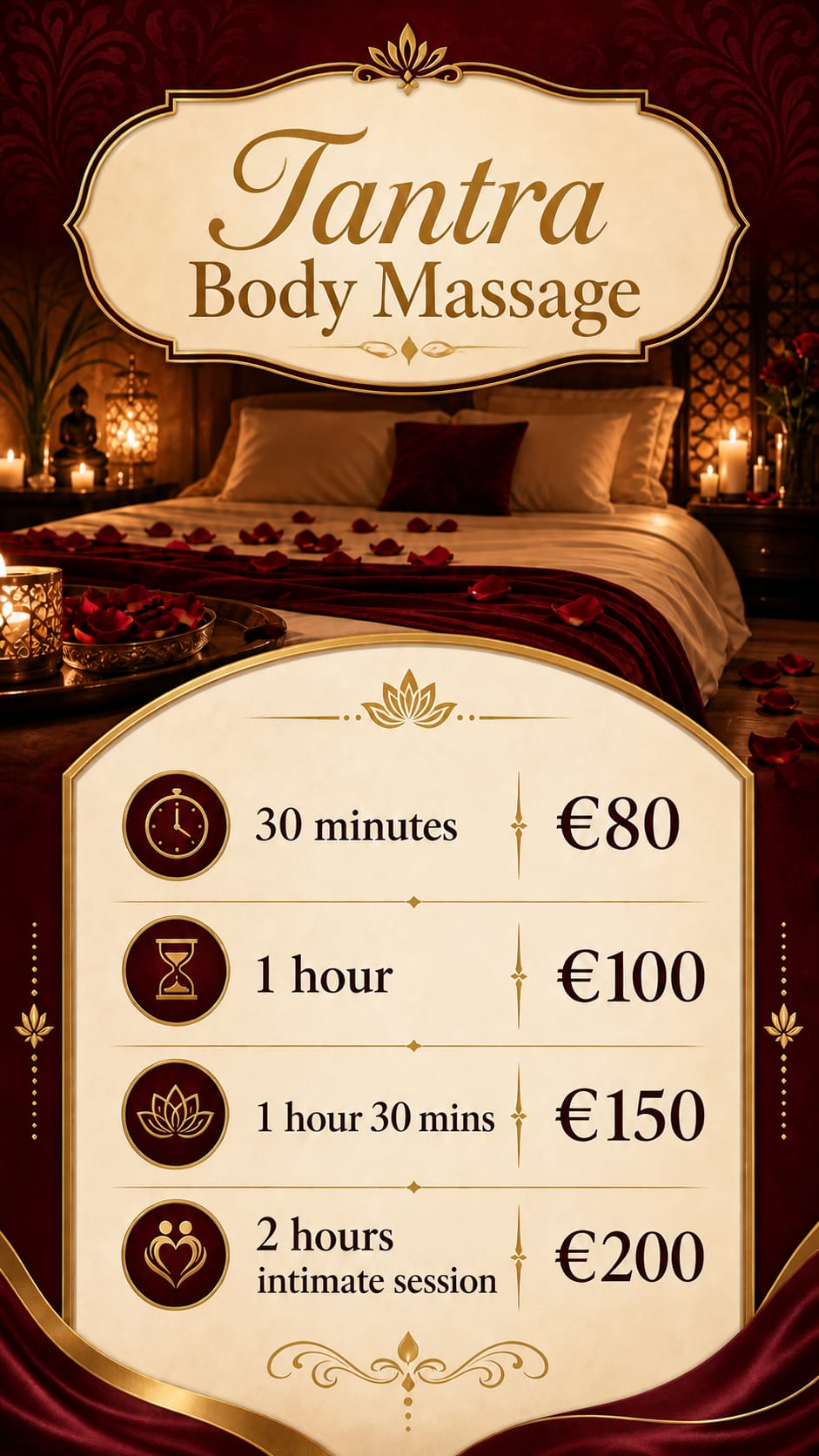 Sensuele Erotische Tantra Massage